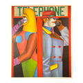 Richard Lindner “Telephone” 1980 Exhibition Lithograph Poster
