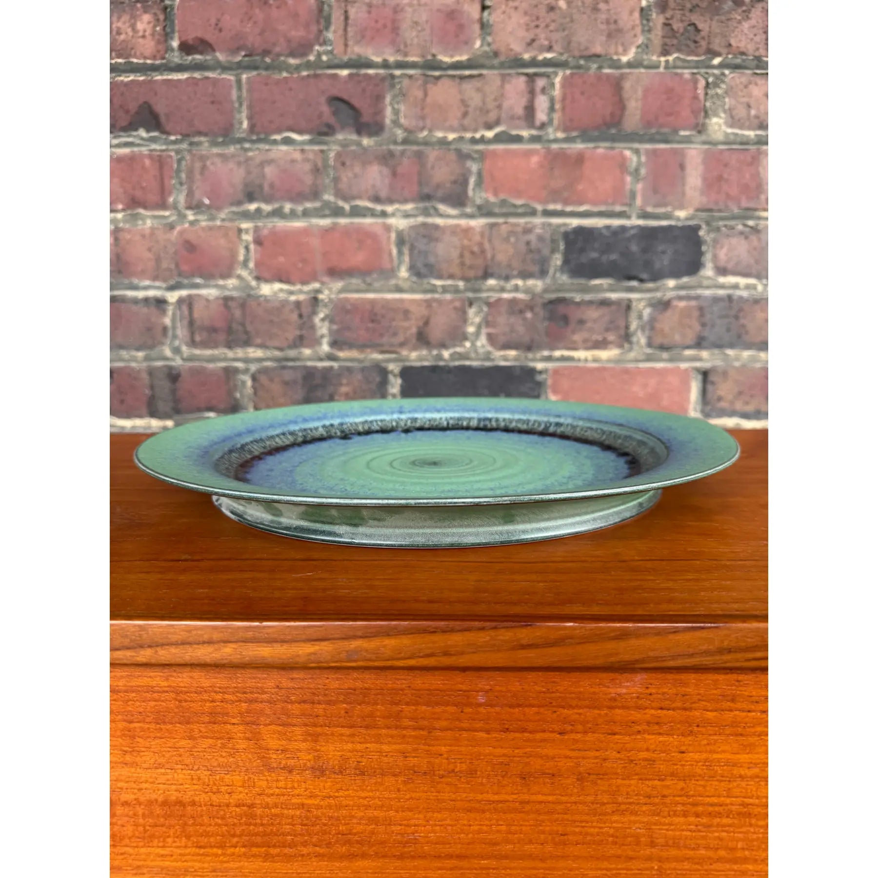 Ridgetop Pottery Susan Large Charger Platter Midcentury Pottery