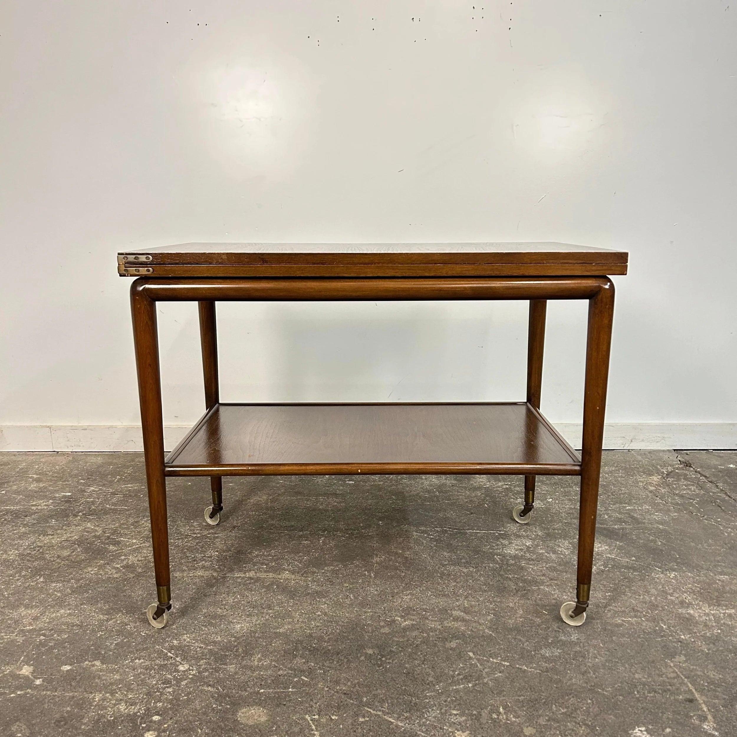 Robsjohn Gibbings for Widdicomb Expandable Flip Top Bar Cart