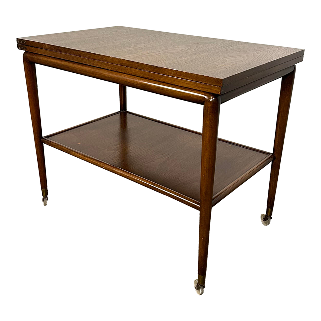 Robsjohn Gibbings for Widdicomb Expandable Flip Top Bar Cart