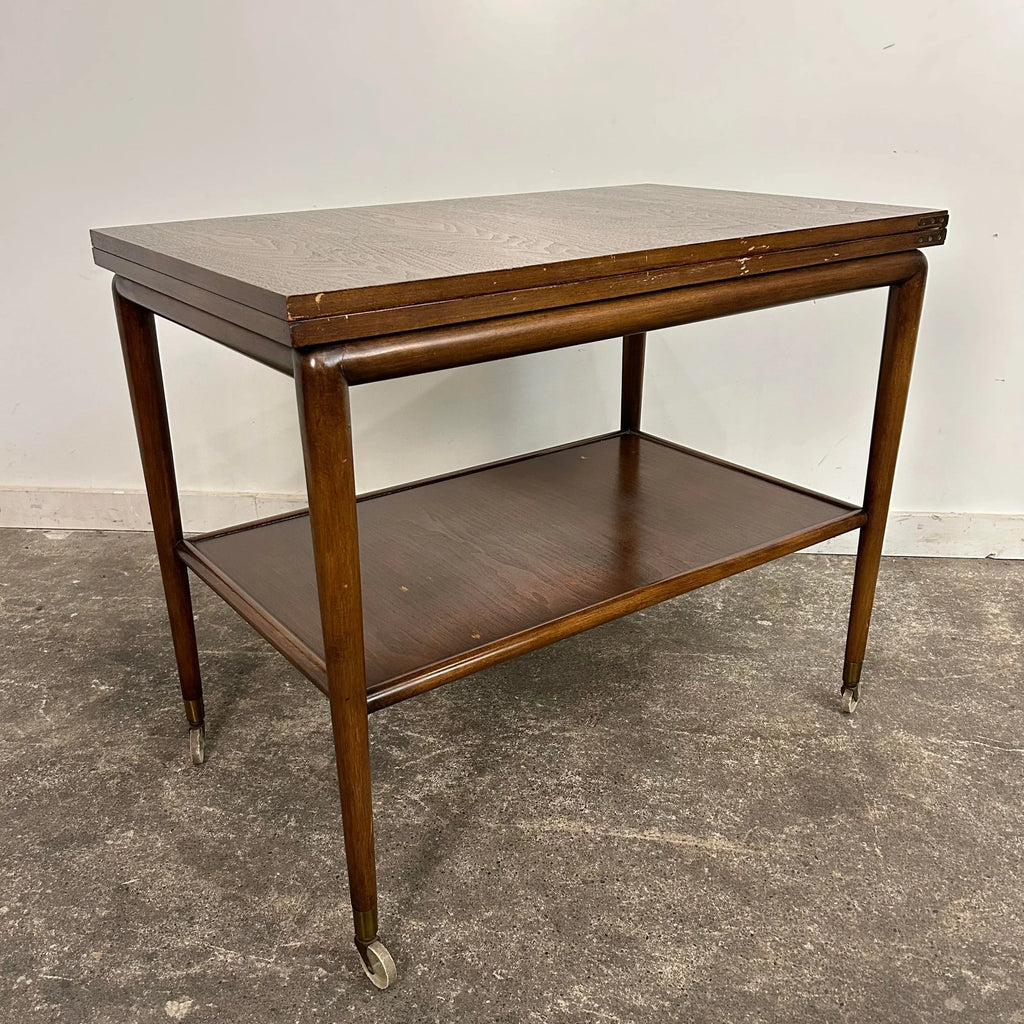 Robsjohn Gibbings for Widdicomb Expandable Flip Top Bar Cart
