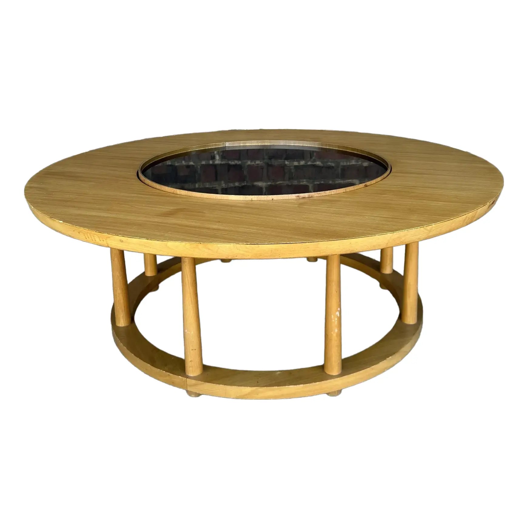 Robsjohn-Gibbings for Widdicomb Lazy Susan Coffee Table Mid-Century Modern