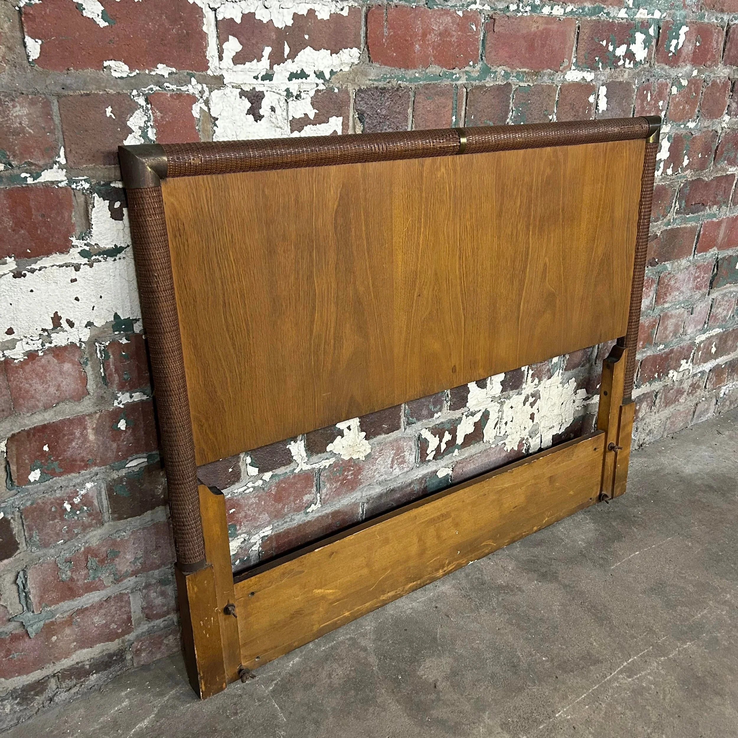 Robsjohn Gibbings for Widdicomb Twin Size Headboard