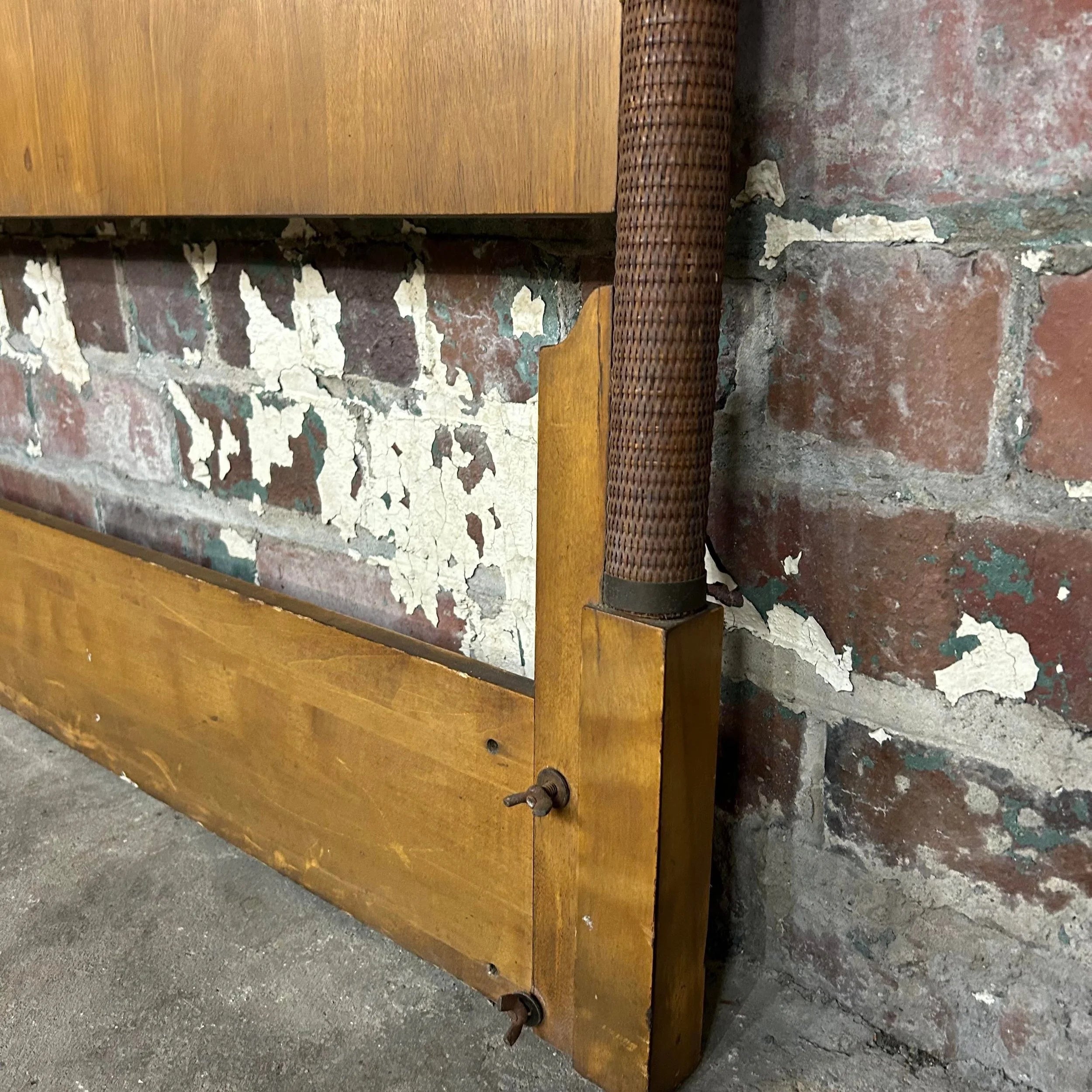 Robsjohn Gibbings for Widdicomb Twin Size Headboard