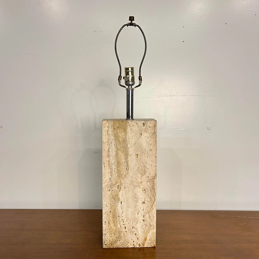 Travertine Marble Table Lamp