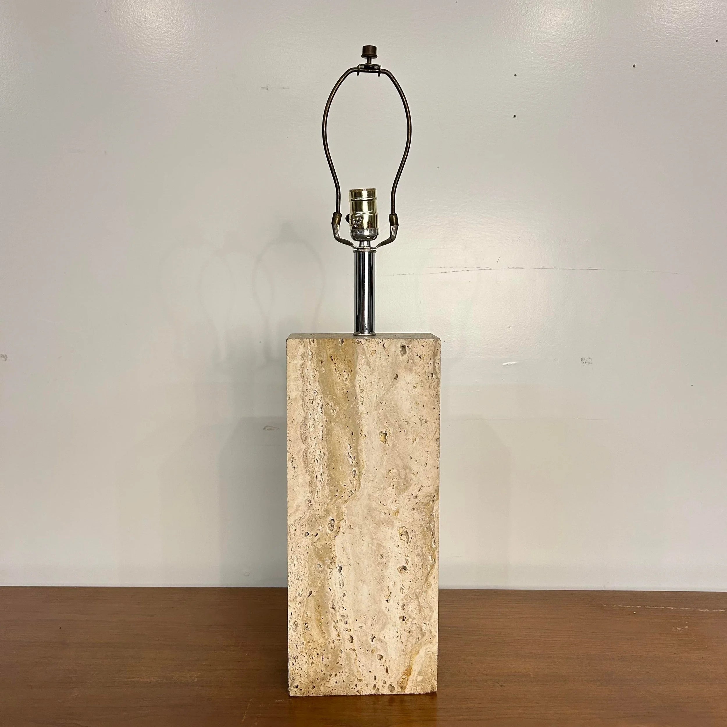 Travertine Marble Table Lamp