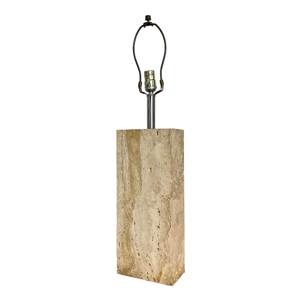Travertine Marble Table Lamp