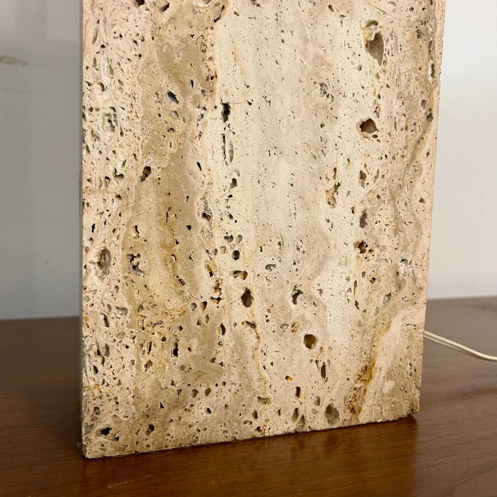 Travertine Marble Table Lamp