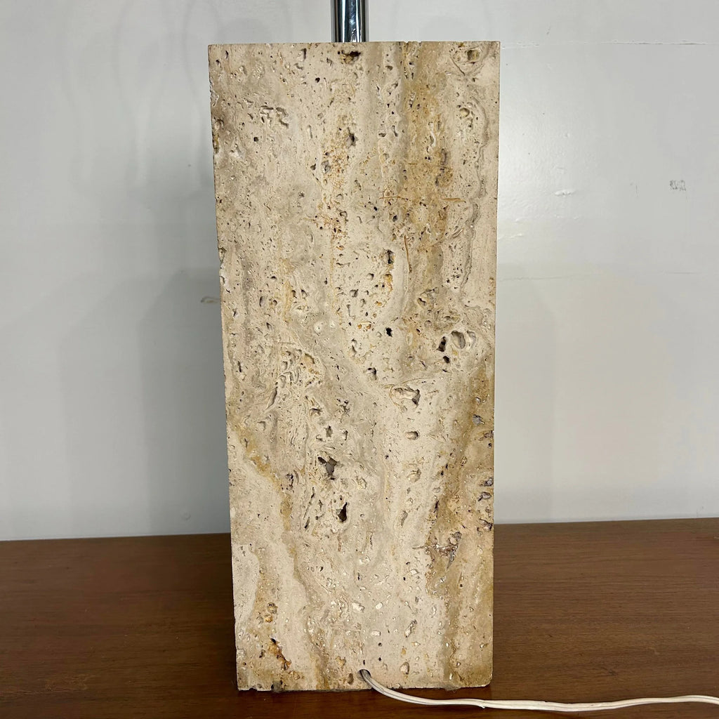 Travertine Marble Table Lamp