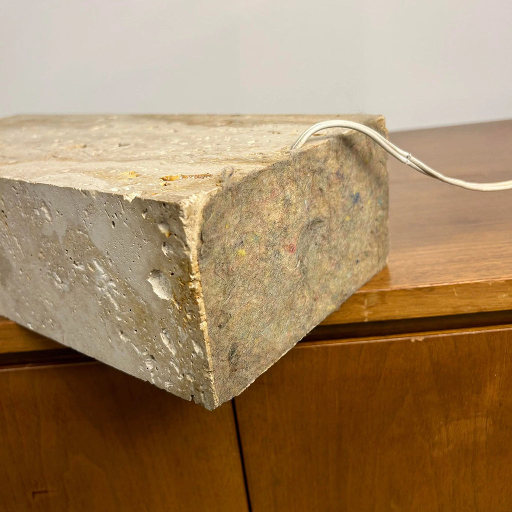 Travertine Marble Table Lamp