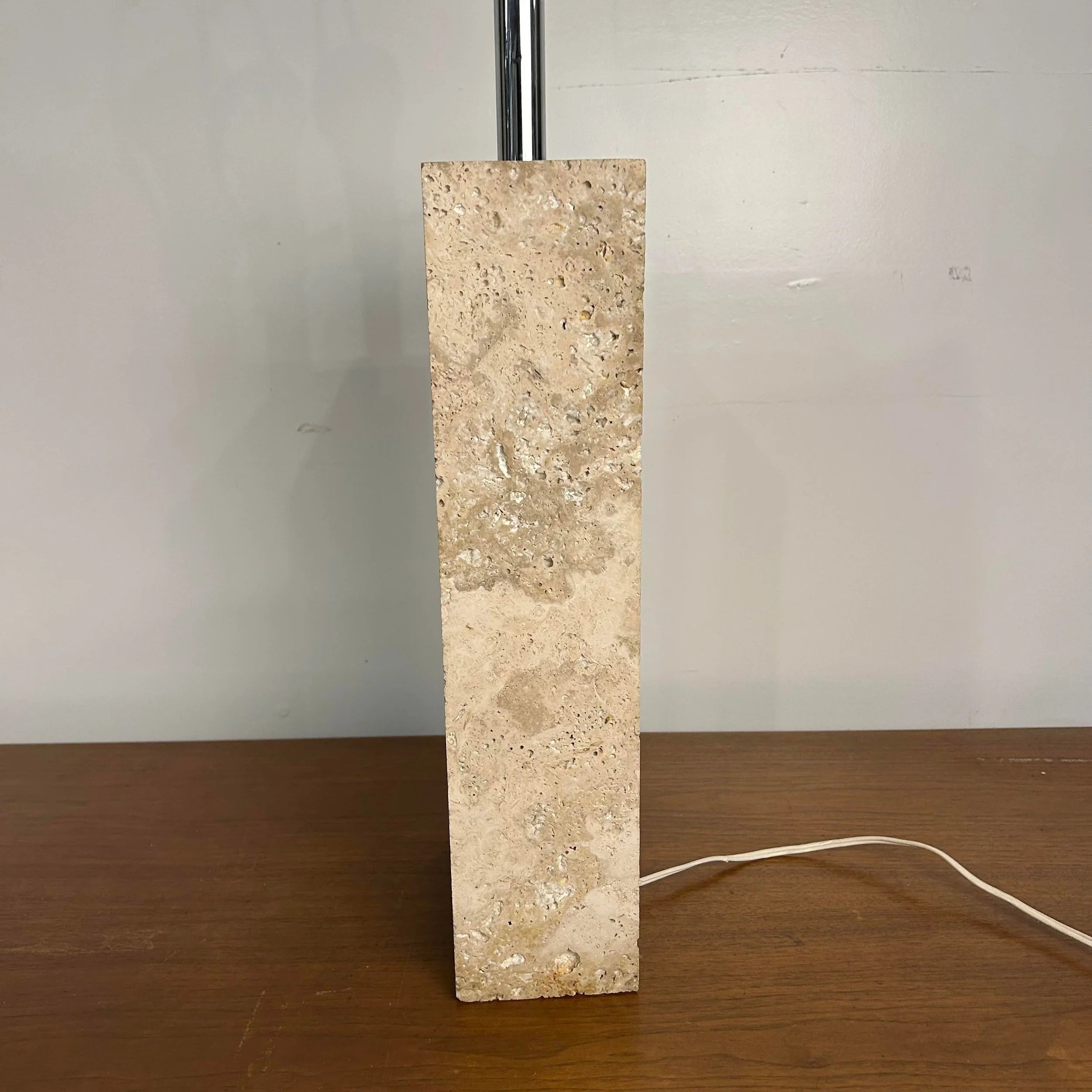 Travertine Marble Table Lamp