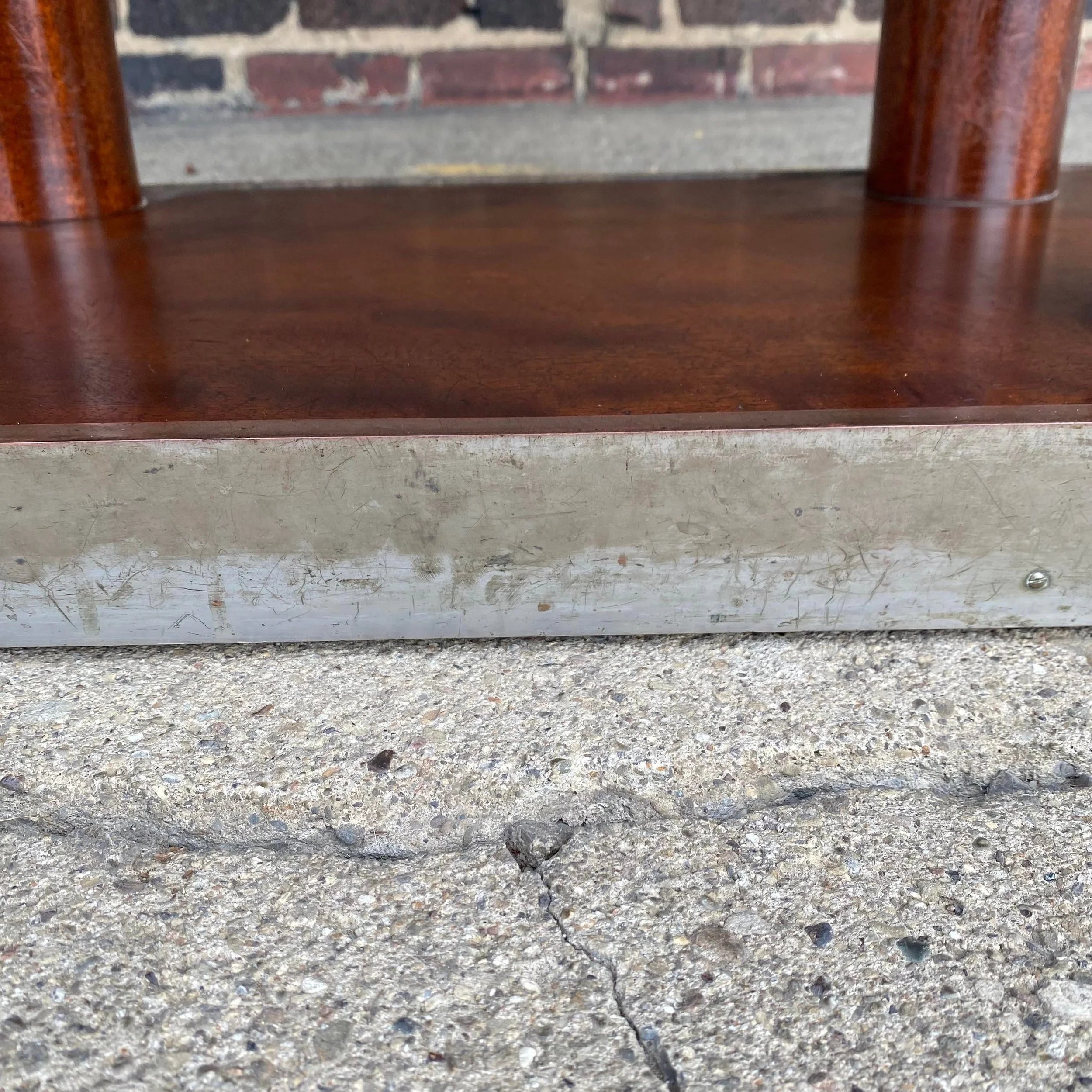 Roger Bal Art Deco Dinning Table Refractory Leaves