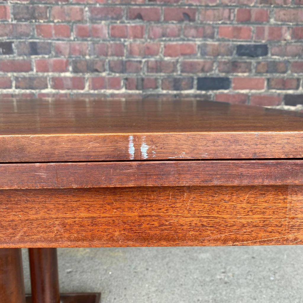 Roger Bal Art Deco Dinning Table Refractory Leaves