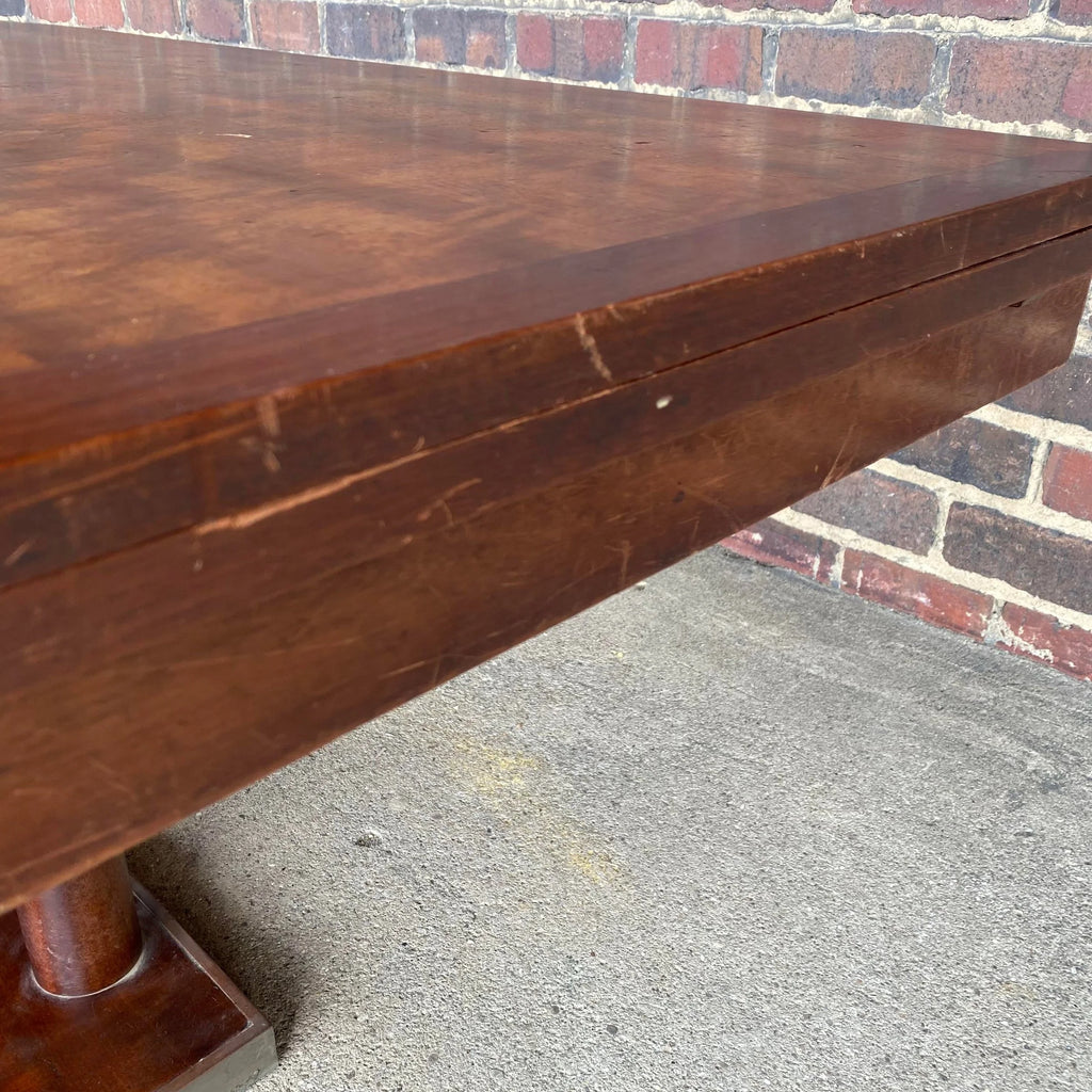 Roger Bal Art Deco Dinning Table Refractory Leaves