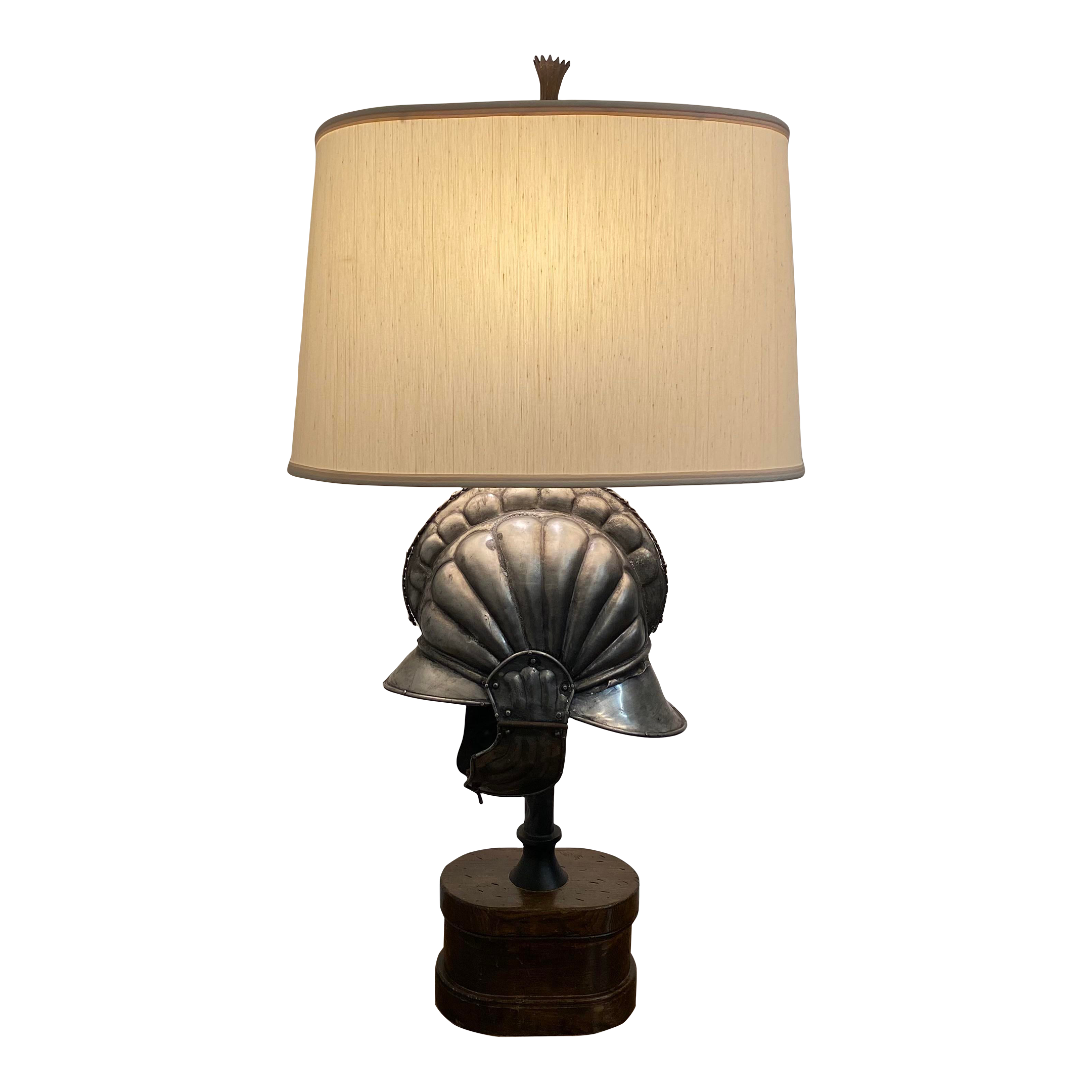 Roman Style Battle Helmut Table Lamp