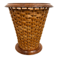 Rude Osolnik Danish American Modern Woven Wastebasket