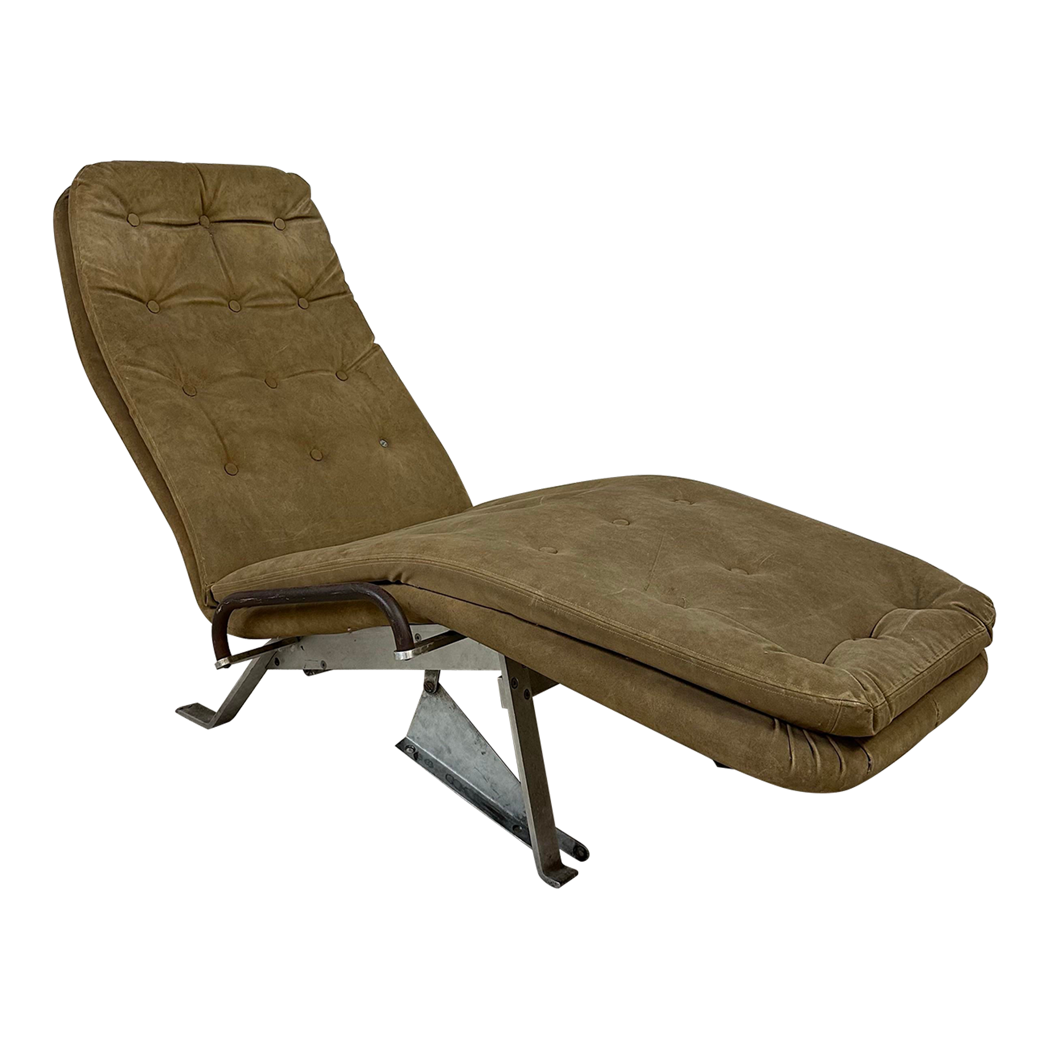 Sam Larsson "Fenix" Chaise Longue, Dux, Sweden 1960's.