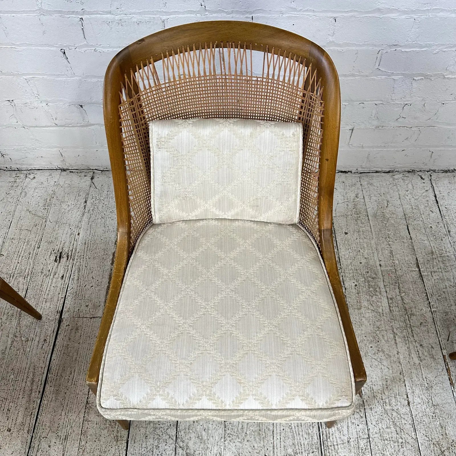 Set of 3 Harvey Probber Caned 'Gondola' Side Chairs