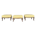 Set of 3 Ottomans for Chair Large Tomasville