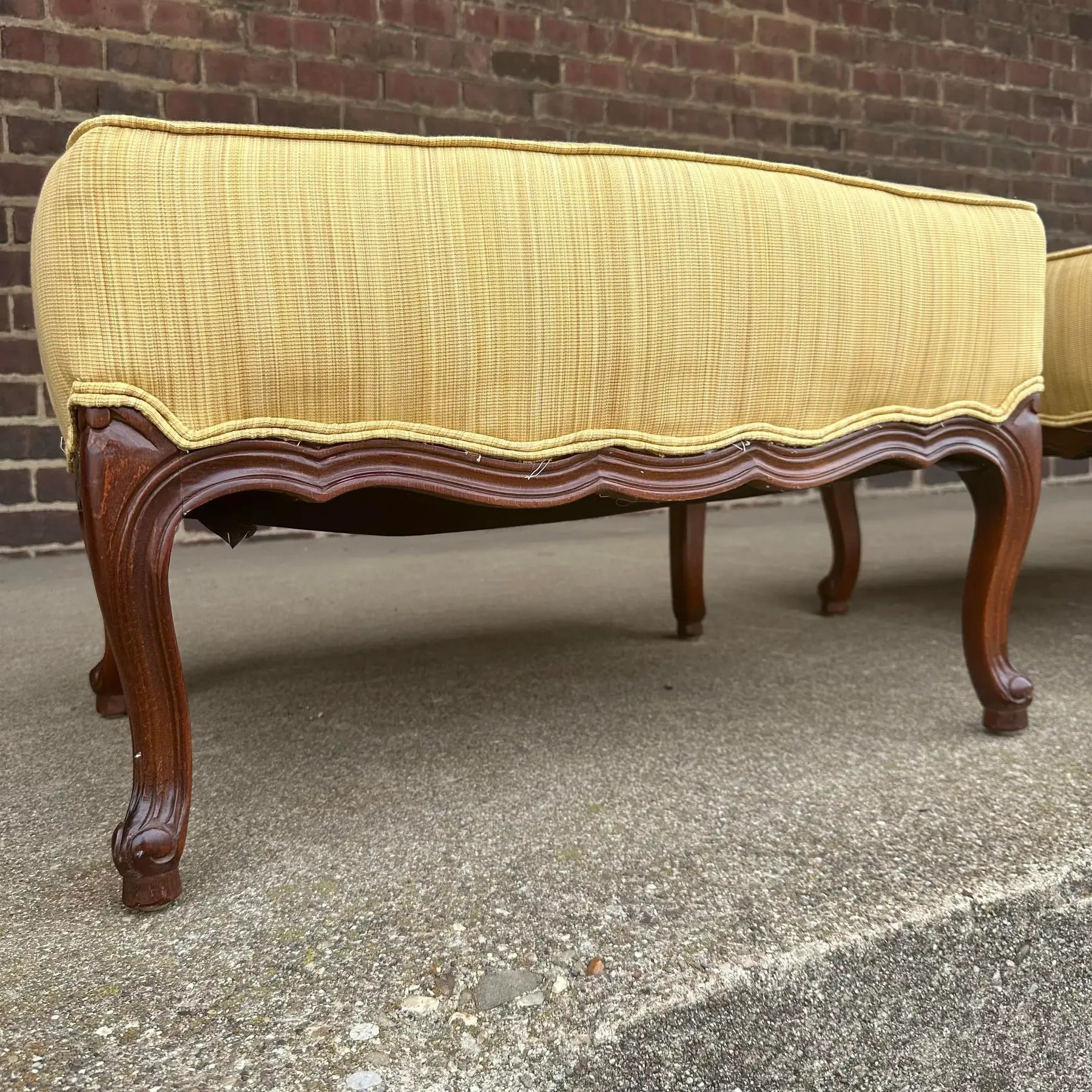 Set of 3 Ottomans for Chair Large Tomasville