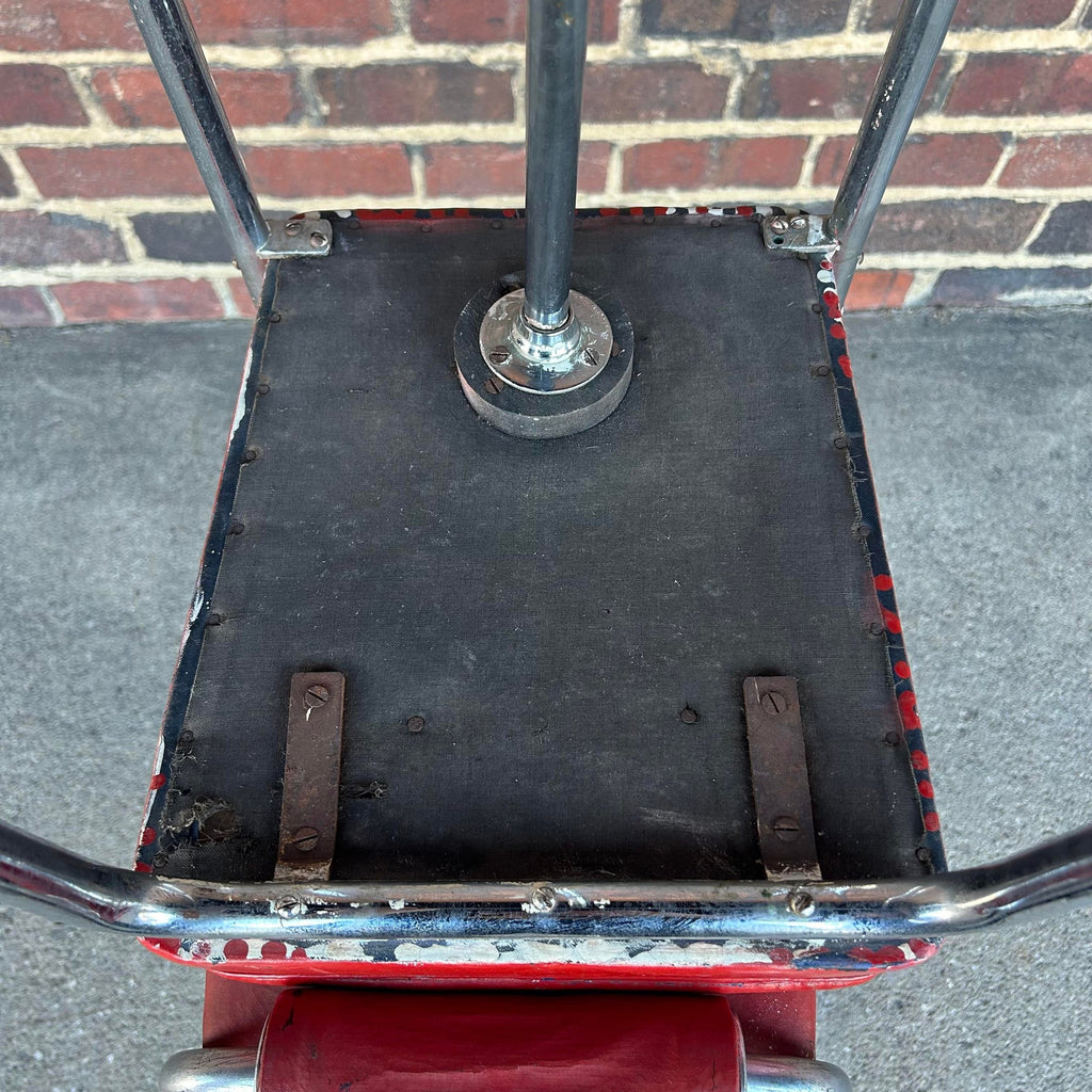 Set of 4 Art Deco Machine Age Bar Stools From Empire State Building