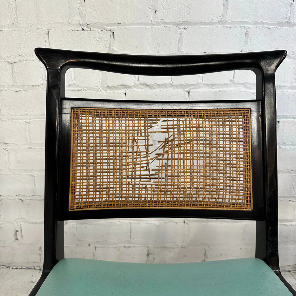 Set of 4 John Stuart Caned Back Dining Chair