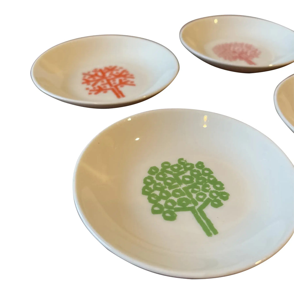 Set of 4 Mid 20th Century Seasons Catchalls