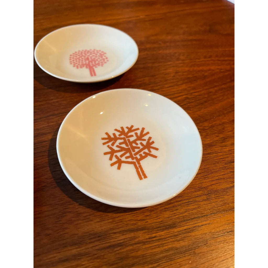 Set of 4 Mid 20th Century Seasons Catchalls