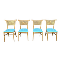 Set of 4 Paul McCobb for Planner Group Cane Dining Chairs
