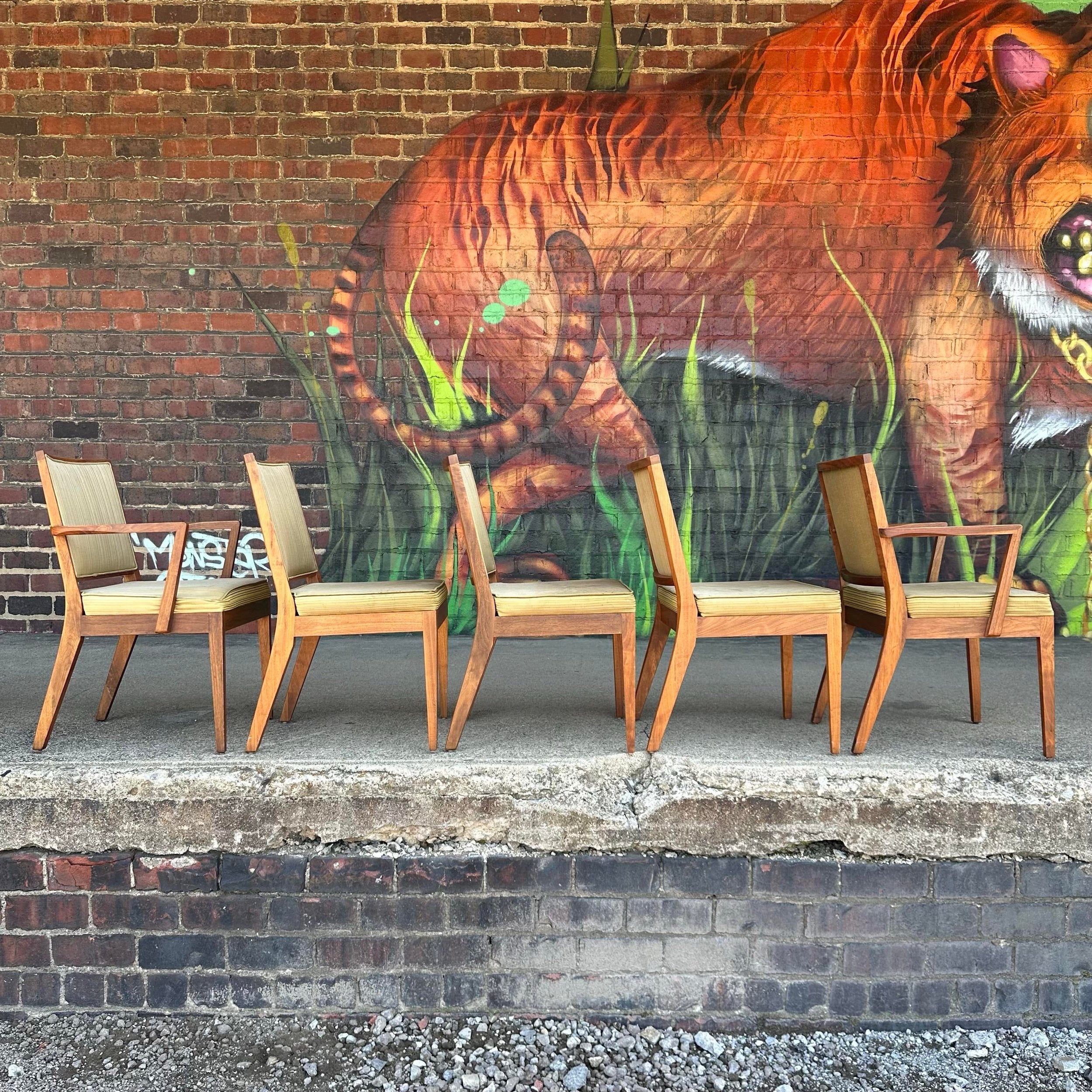 Set of 5 Glenn of California Dining Chairs by Stewart McDougal
