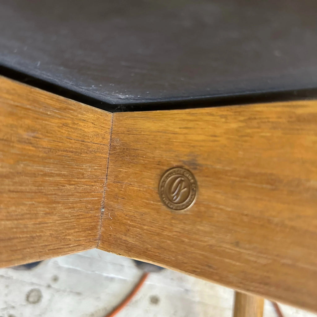 Set of 5 Mid Century Modern Gunlocke Chairs