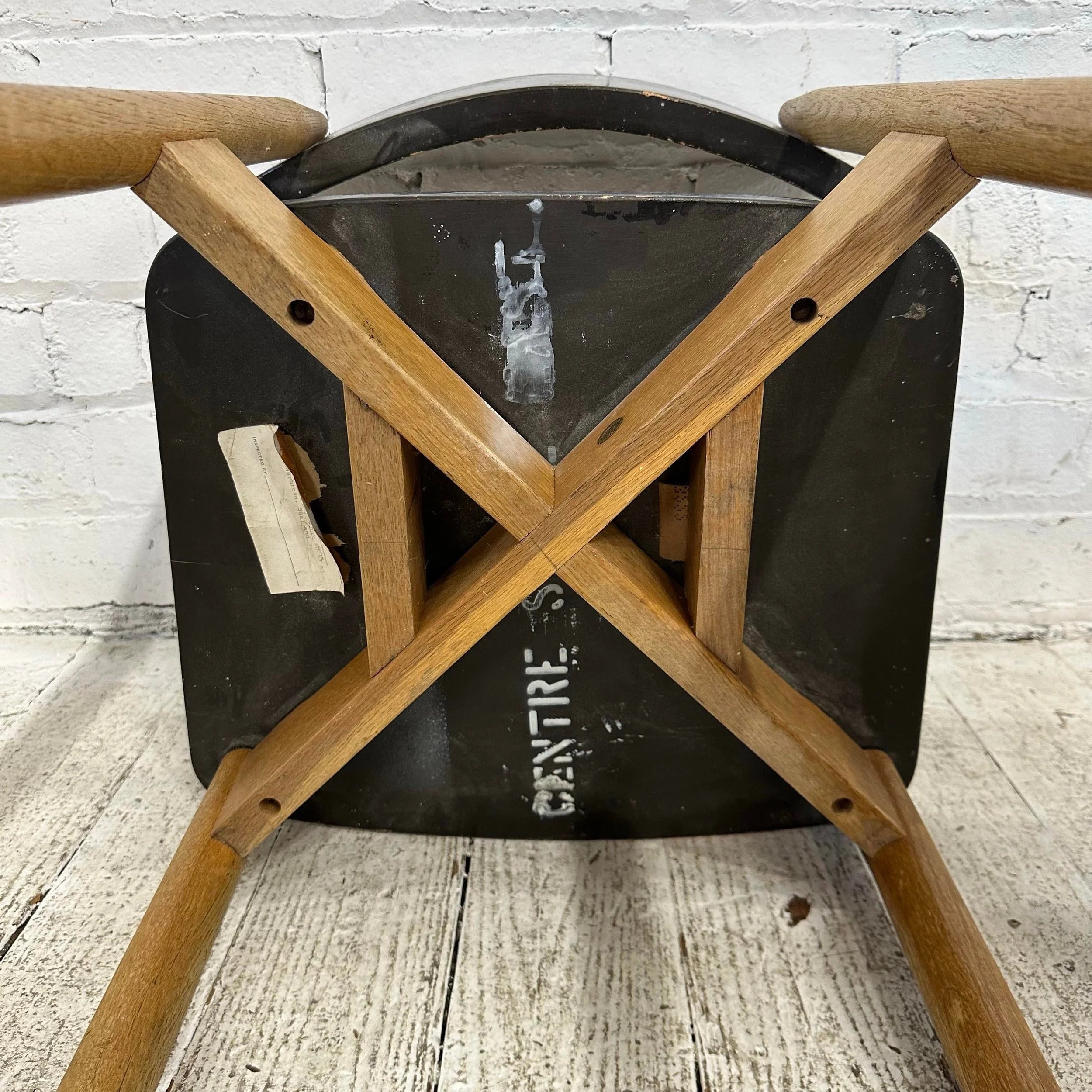 Set of 5 Mid Century Modern Gunlocke Chairs