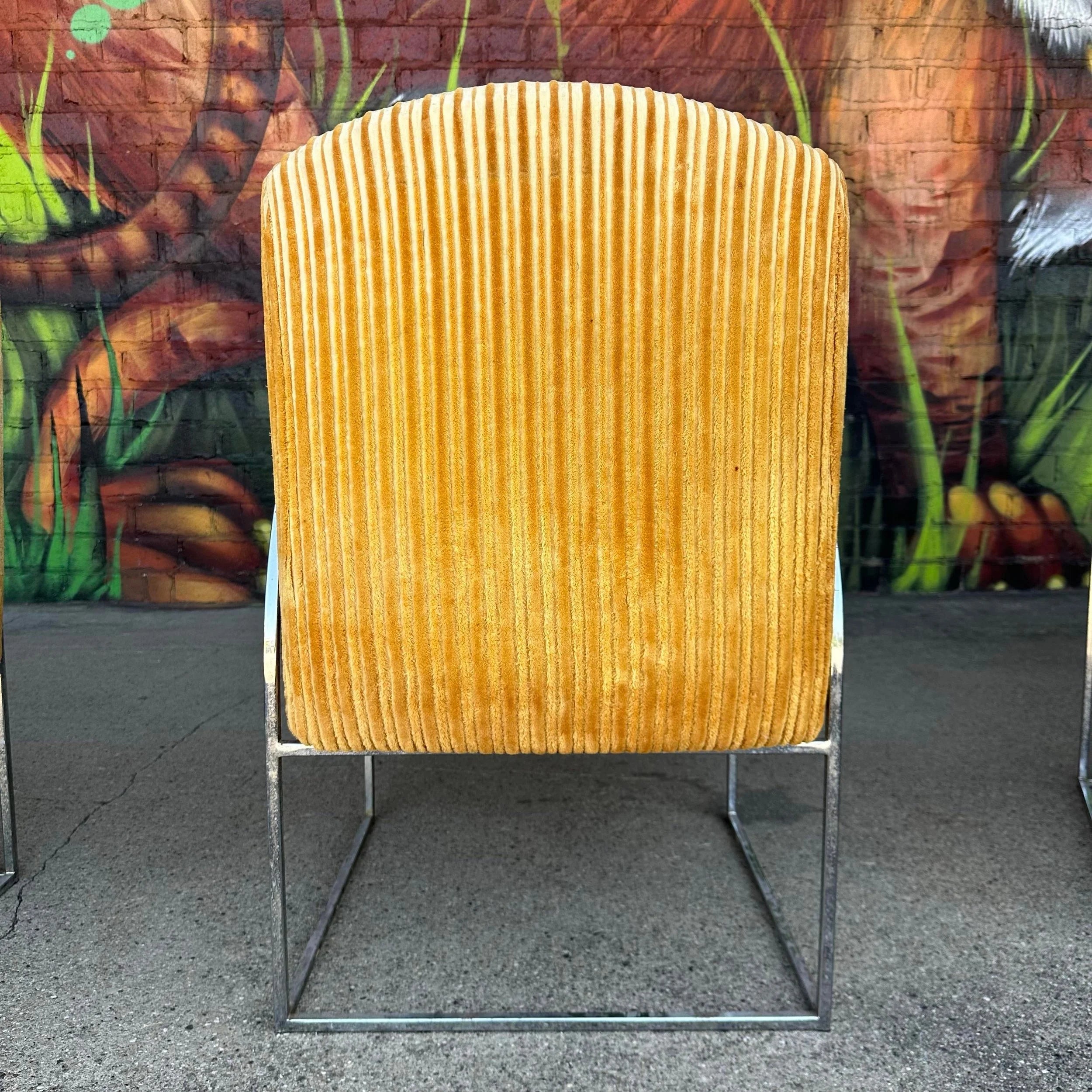 Set of 6 Founders Milo Baughman Style Dining Chairs