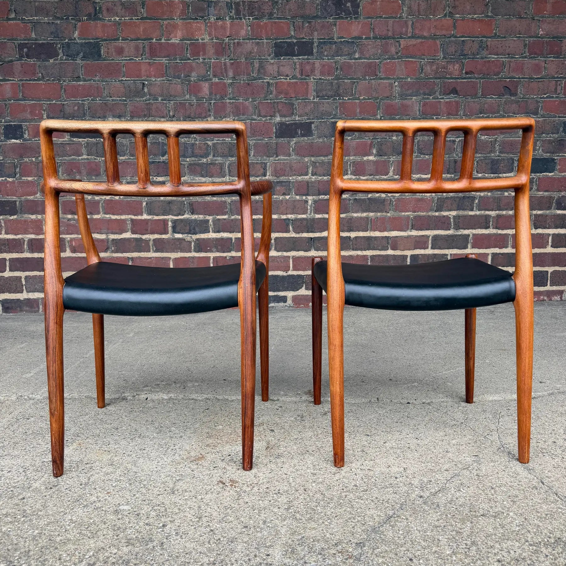 Set of 6 Model 79 Rosewood Dining Chairs by Niels Møller for J. L. Møller
