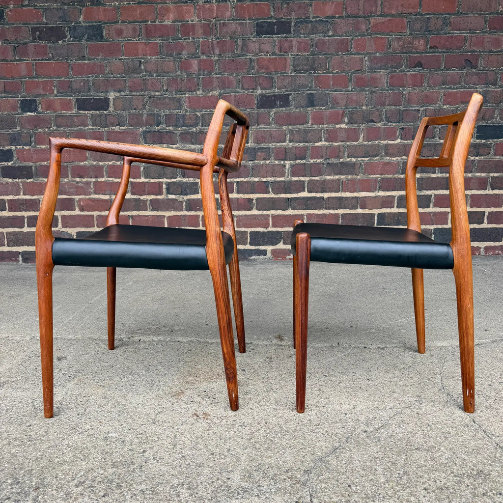 Set of 6 Model 79 Rosewood Dining Chairs by Niels Møller for J. L. Møller