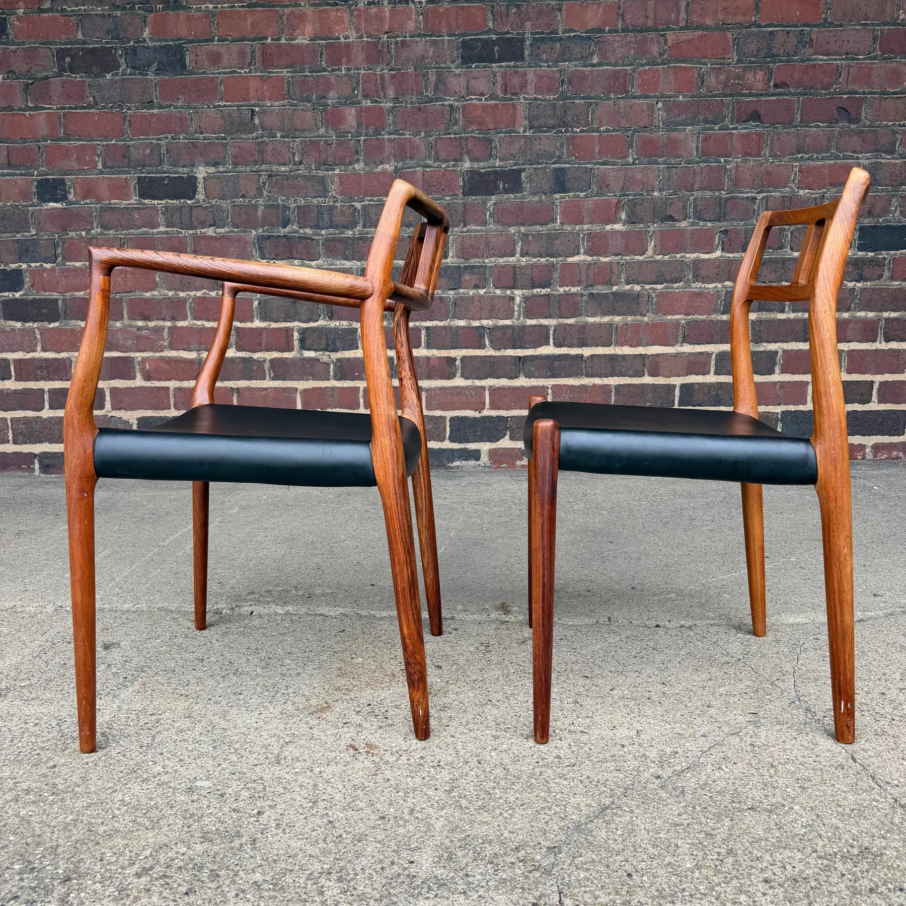 Set of 6 Model 79 Rosewood Dining Chairs by Niels Møller for J. L. Møller