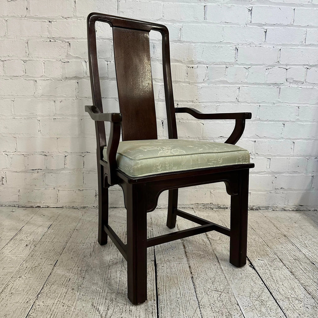 Set of 8 Henredon Asian Style Dining Chairs
