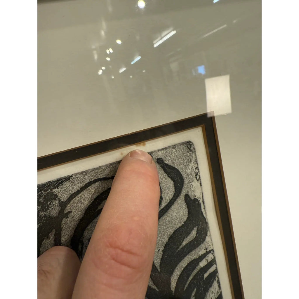 Sharon Bohm Levy “woman” Etching Print