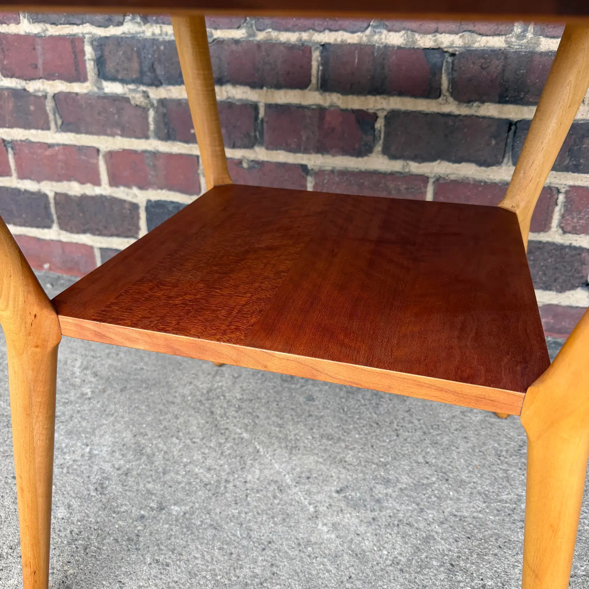 Singer and Sons Mid-Century Modern 2 Tier Boomerang Leg Table