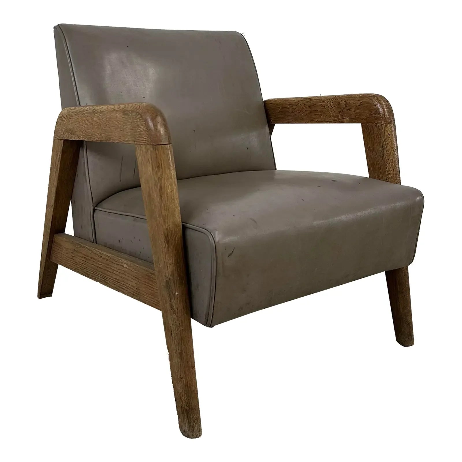 Solid Maple Thonet Lounge Arm Chair