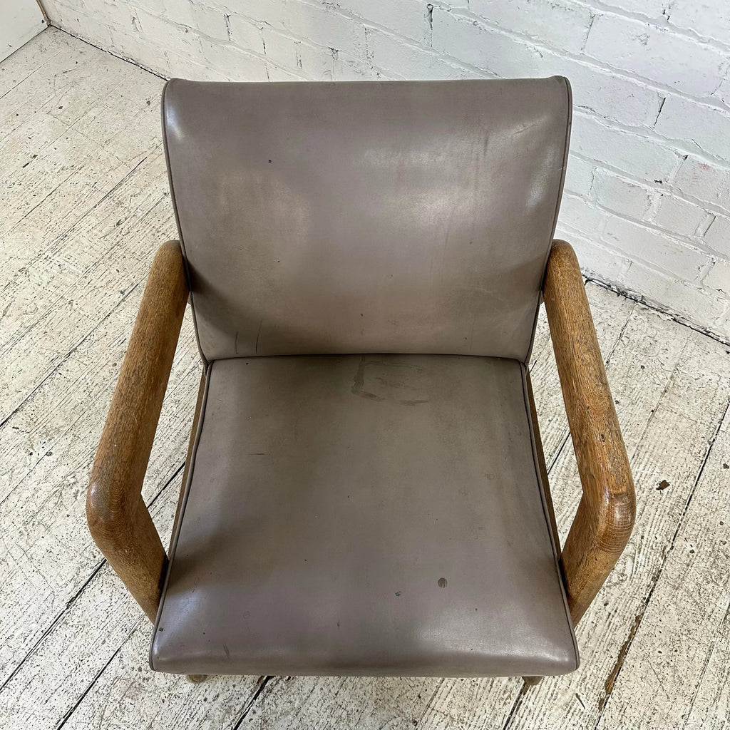 Solid Maple Thonet Lounge Arm Chair