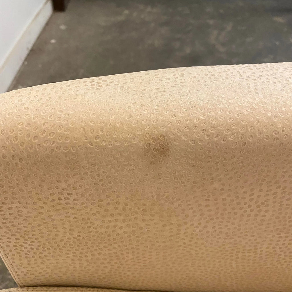 Sormani Italian Lounge Chair Leather Suede