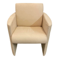 Sormani Italian Lounge Chair Leather Suede