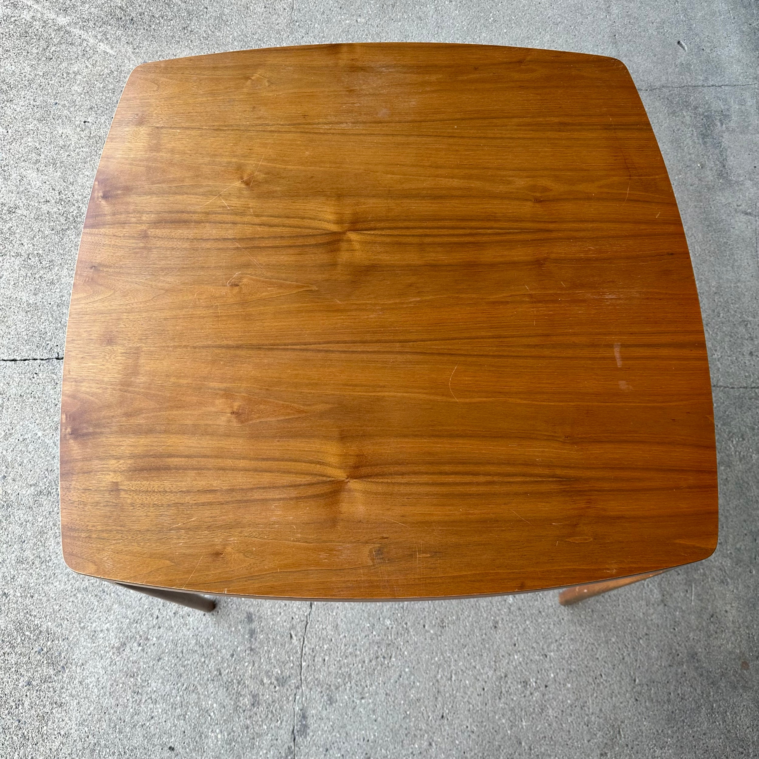 Stewart McDougall and Kipp Stewart for Drexel Declaration Walnut Game Table and Chairs