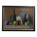 Still Life Oil Painting by David Siegelman Framed