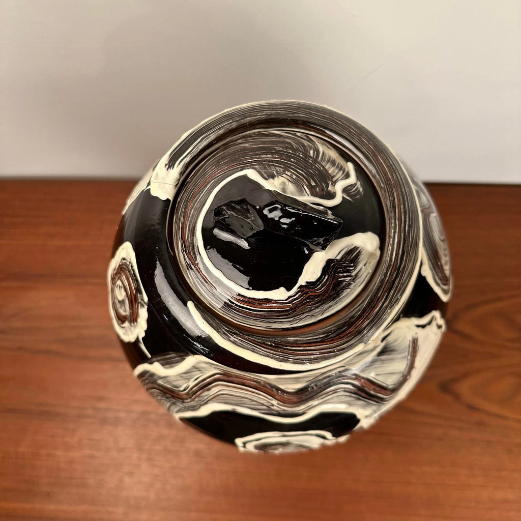 Studio Made Craig Bird Ceramic Vase Urn