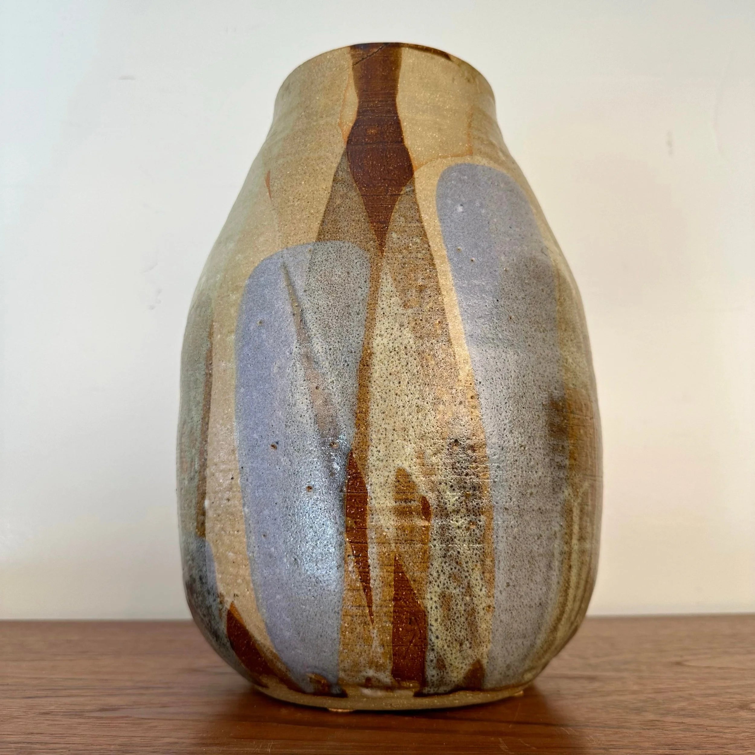 Studio Made Glazed Ceramic Vessel Signed