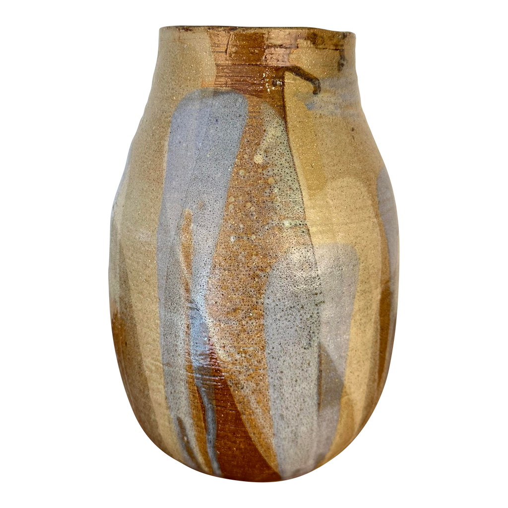 Studio Made Glazed Ceramic Vessel Signed