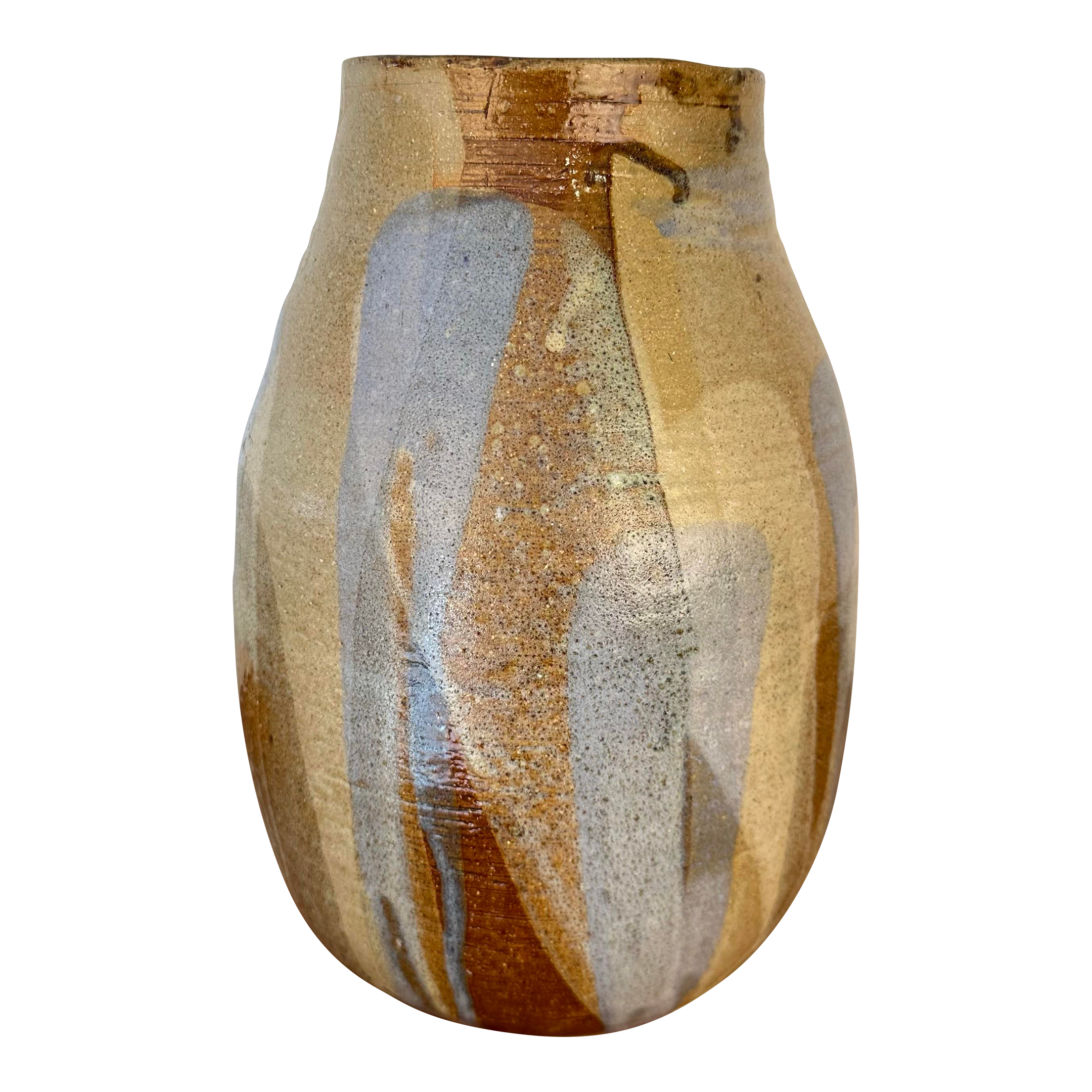 Studio Made Glazed Ceramic Vessel Signed