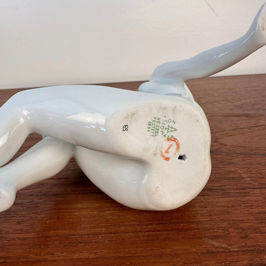 "Sunbathing" Hollobaza Woman Figurine